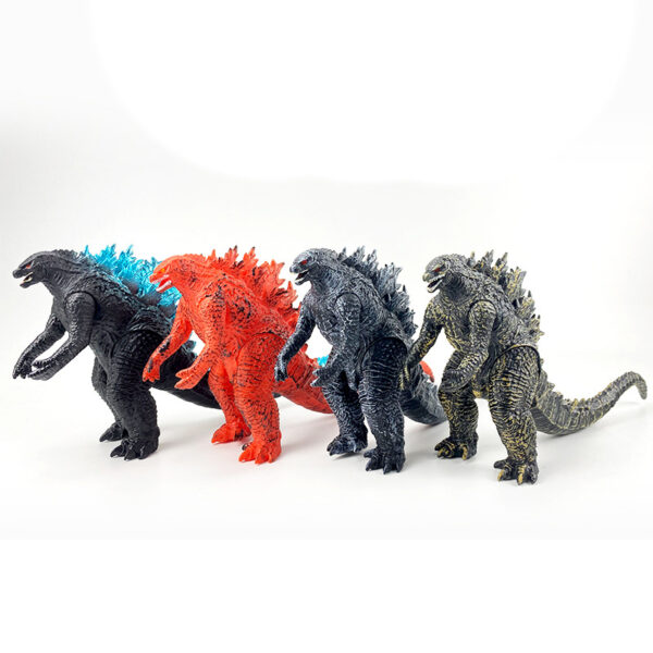 Godzilla 4-Color Action Figure – 15cm Movable Monster Toy